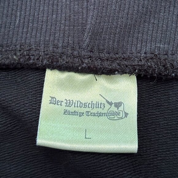 DER WILDSCHUTZ German Navy Blue Pants Front Pockets Wool Poly Size Large EUC - Picture 5 of 6